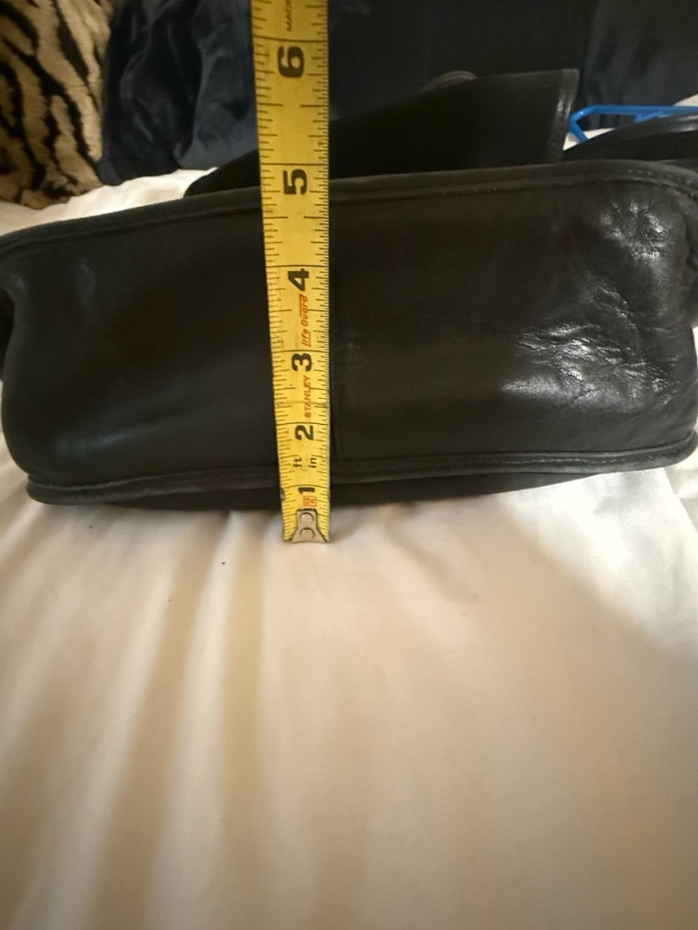 Vintage Coach 9951 /Patricia in Black Leather - Picture 13 of 16